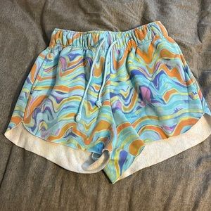 multi colored shorts target
